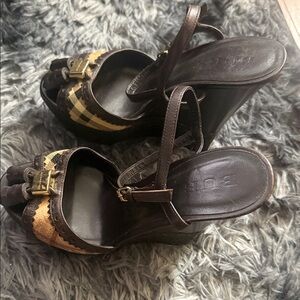 Burberry wedge